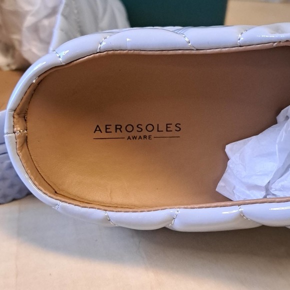 AEROSOLES Ella Quilted Slide- On Sneakers Blue 7 - Picture 6 of 10